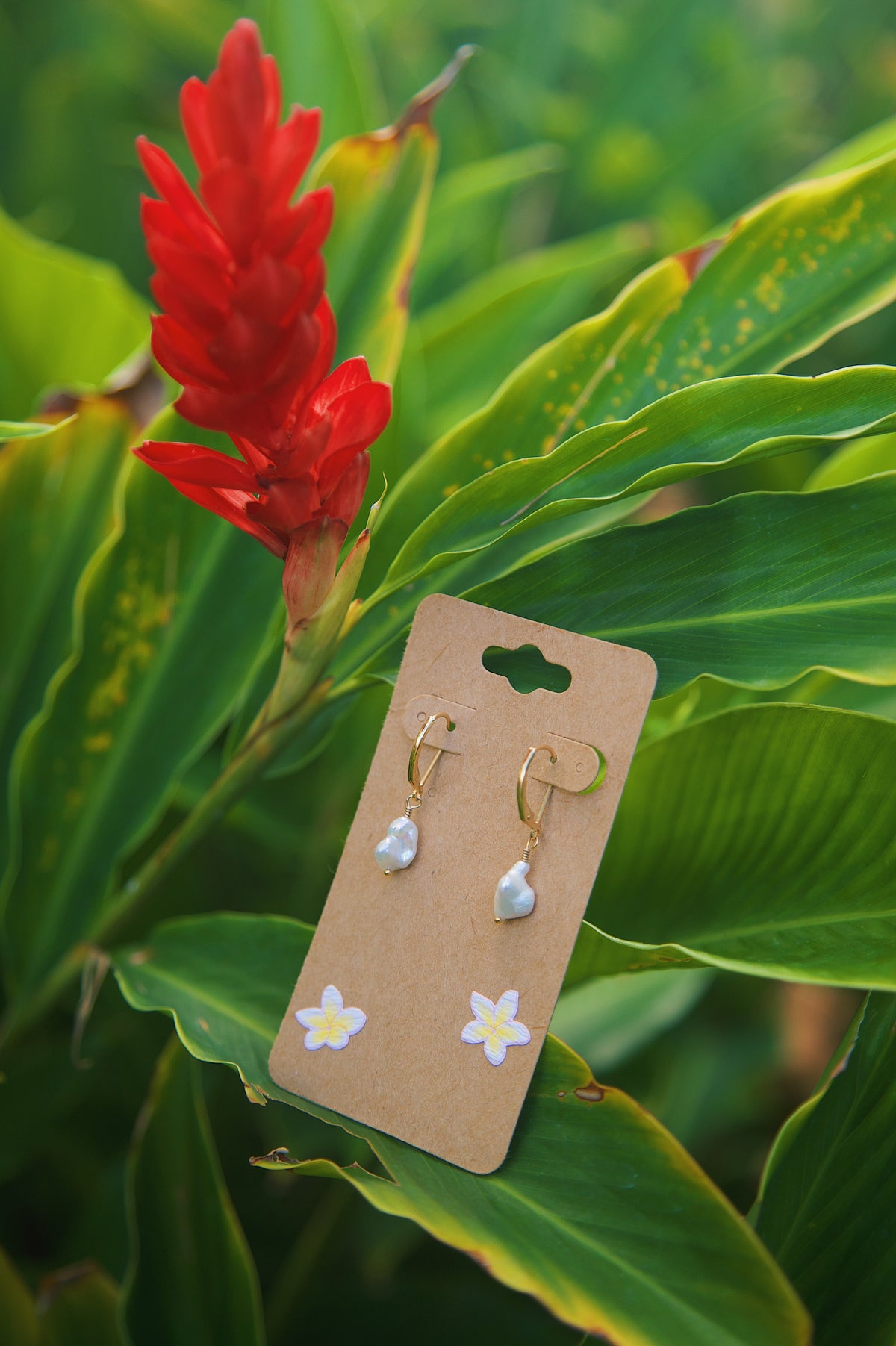 Freshwater Pearl Huggies